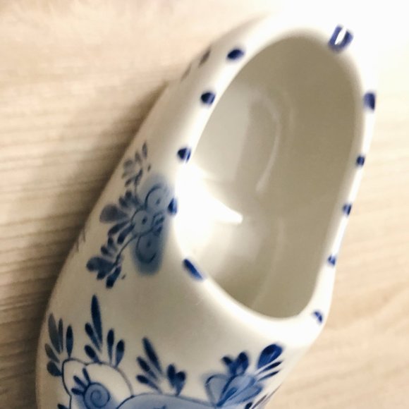 Laddrak Amsterdam Ceramic Clog Hand Painted Windmill Collectible Vintage - Picture 4 of 10